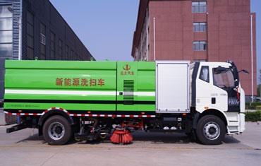 8方纯电动解放洗扫车